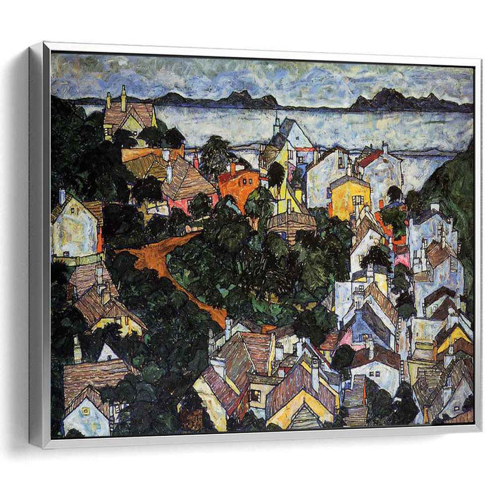 Summer Landscape, Krumau by Egon Schiele