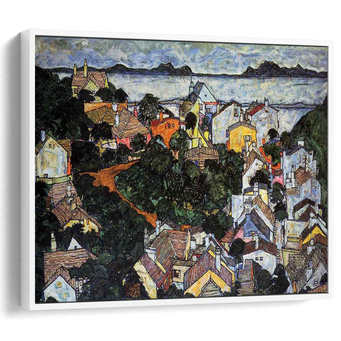 Summer Landscape, Krumau by Egon Schiele