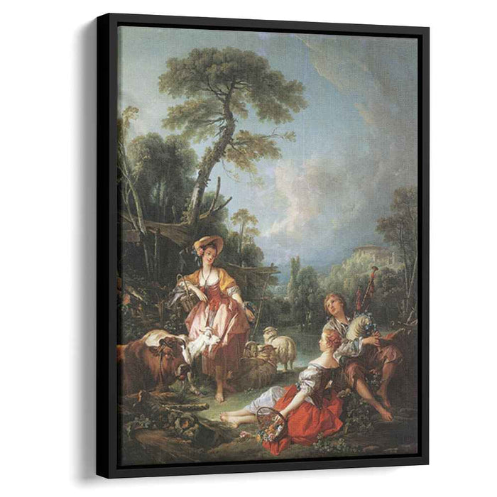 Summer Pastoral (1749) by Francois Boucher