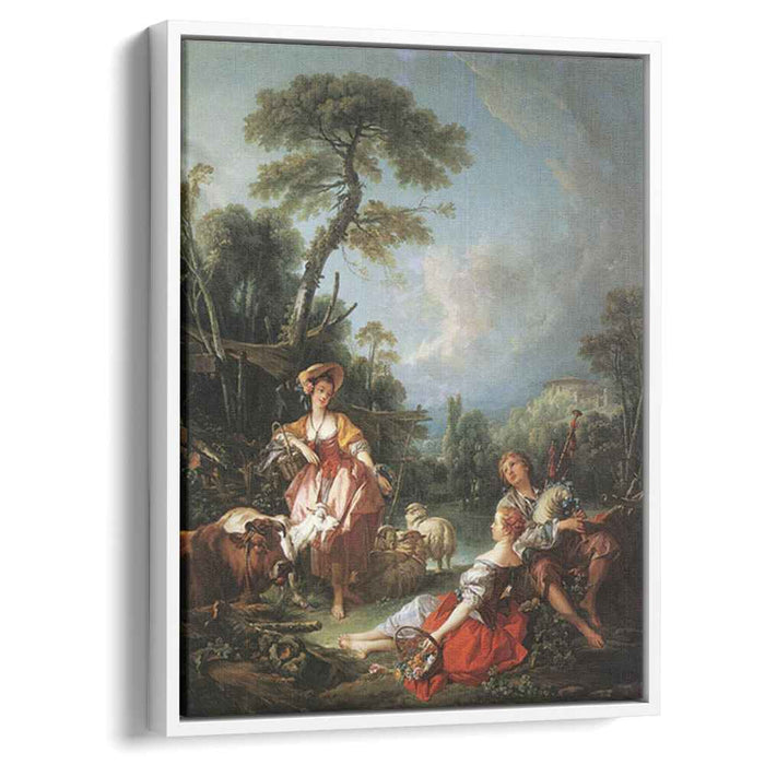 Summer Pastoral (1749) by Francois Boucher