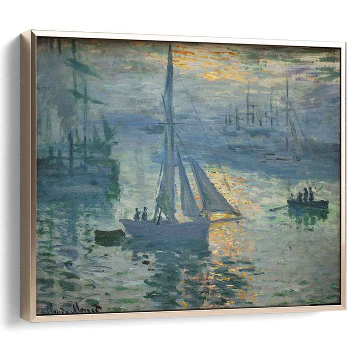 Sunrise, The Sea by Claude Monet