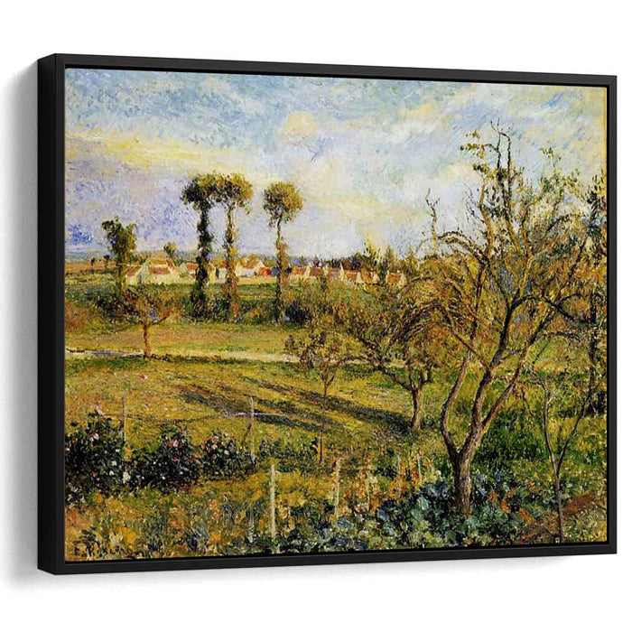 Sunset at Valhermeil, near Pontoise by Camille Pissarro