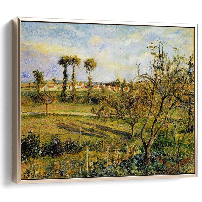 Sunset at Valhermeil, near Pontoise by Camille Pissarro