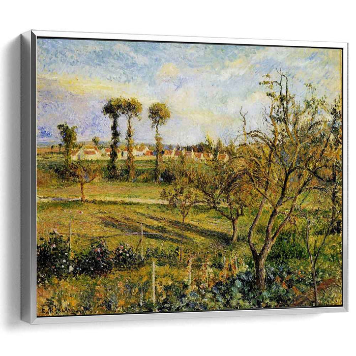 Sunset at Valhermeil, near Pontoise by Camille Pissarro