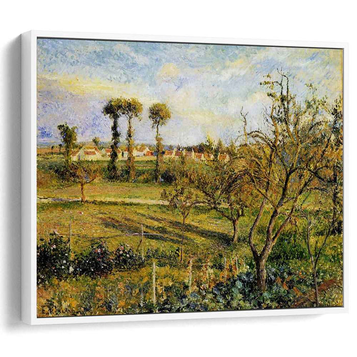 Sunset at Valhermeil, near Pontoise by Camille Pissarro