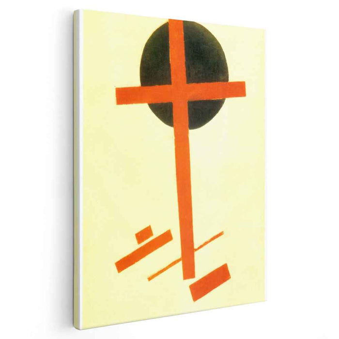 The Red Cross on a Black Circle (1915) by Kazimir Malevich