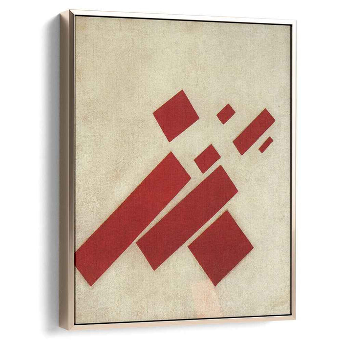 Suprematism with Eight Red Rectangles (1915) by Kazimir Malevich