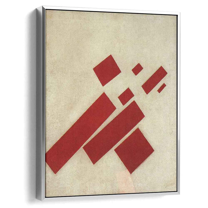 Suprematism with Eight Red Rectangles (1915) by Kazimir Malevich