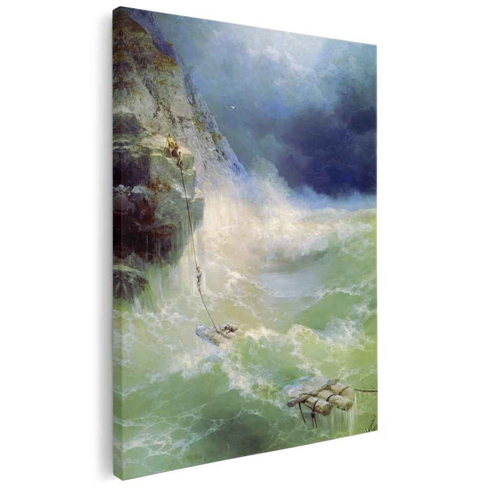 Surf (1897) by Ivan Aivazovsky