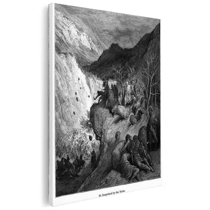 Surprised by the Turks by Gustave Dore