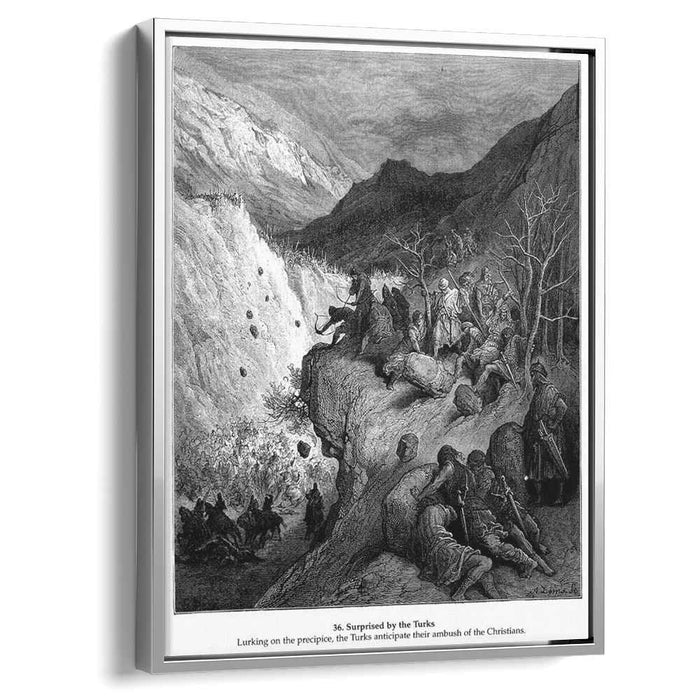 Surprised by the Turks by Gustave Dore