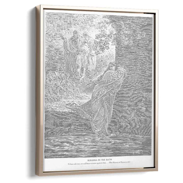 Susanna in the Bath by Gustave Dore