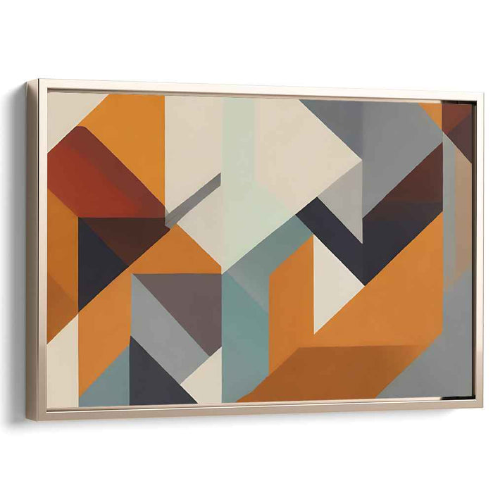 Tan Geometric Shapes #101