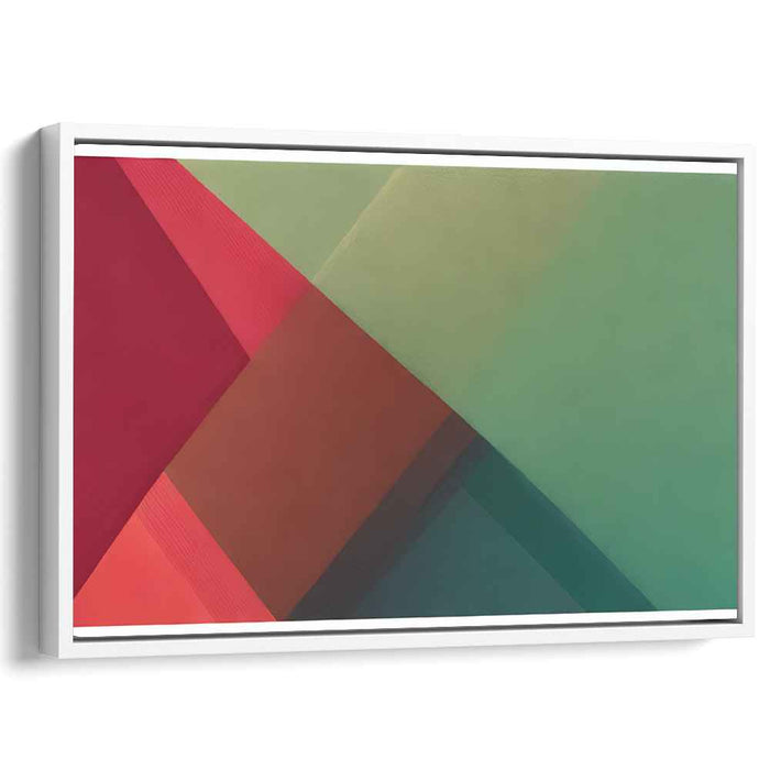 Urban Chaos Vortex: Contemporary Abstract Canvas Art Print