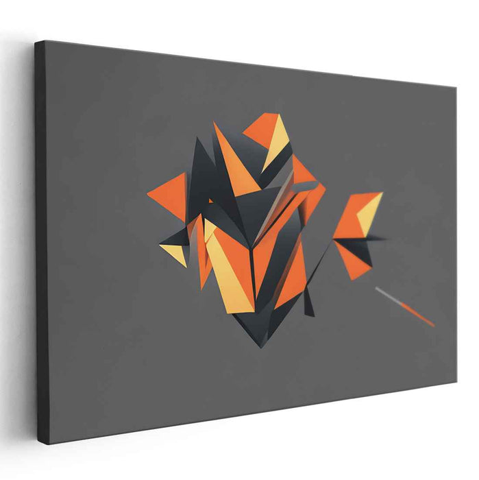 Tan Geometric Shapes #115