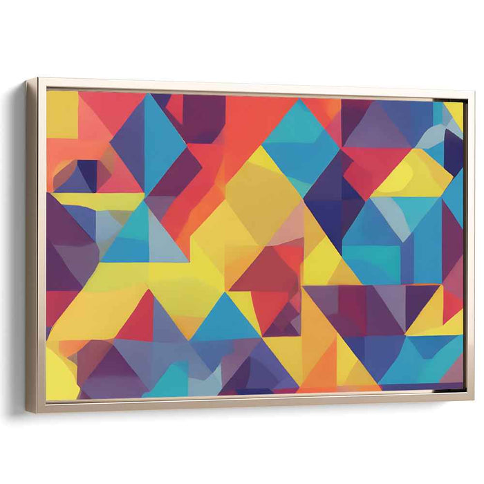 Tan Geometric Shapes #120