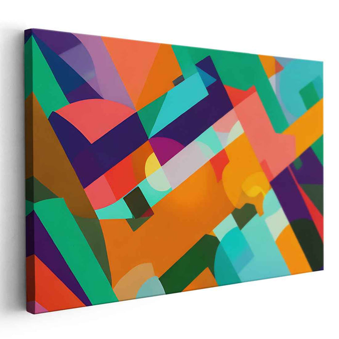 Tan Geometric Shapes #137