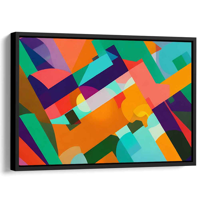 Tan Geometric Shapes #137