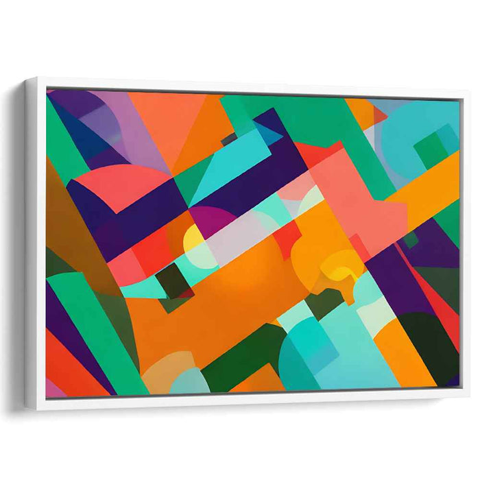 Tan Geometric Shapes #137