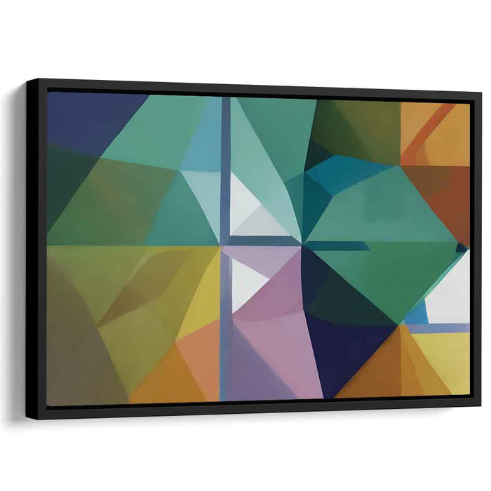 Emotion Flux: Abstract Expressionist Canvas Art Print