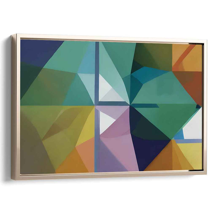 Emotion Flux: Abstract Expressionist Canvas Art Print