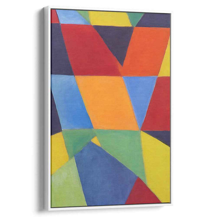 Vibrant Bold Strokes: Bold Colorful Canvas Art Print