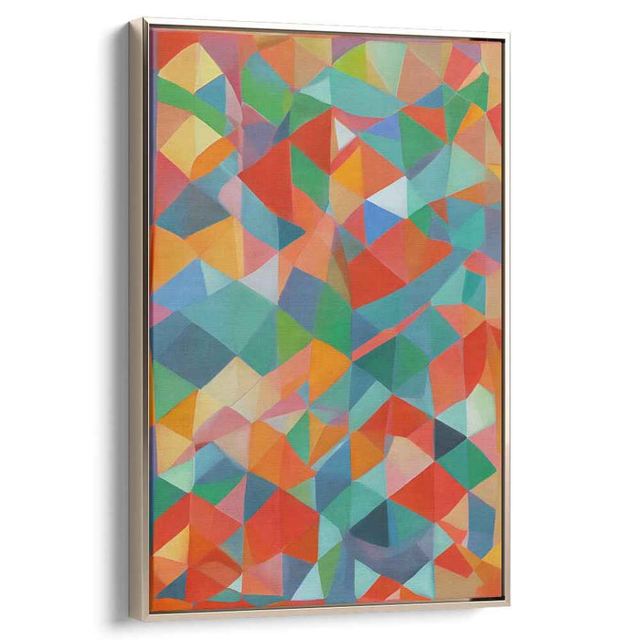 Tan Geometric Shapes #237