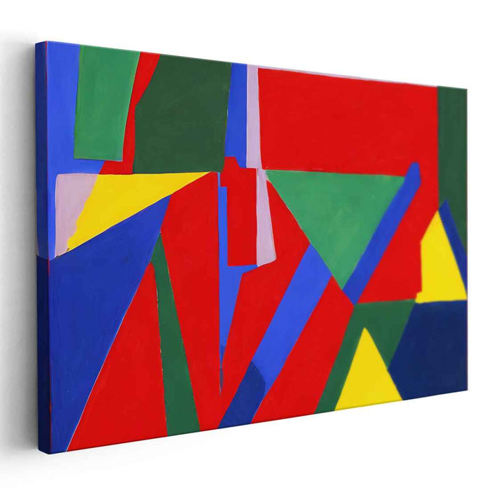 Abstract Fusion Melody: A Symphony of Shape and Color