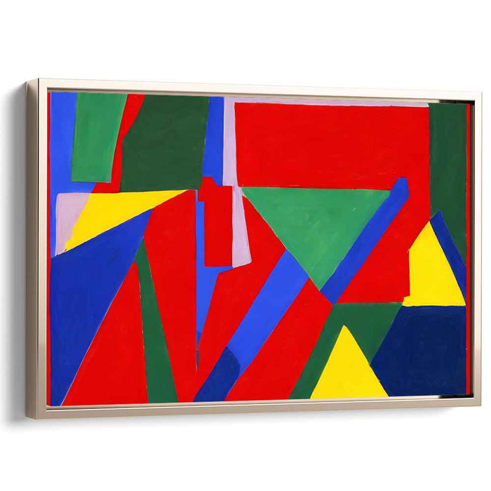 Abstract Fusion Melody: A Symphony of Shape and Color