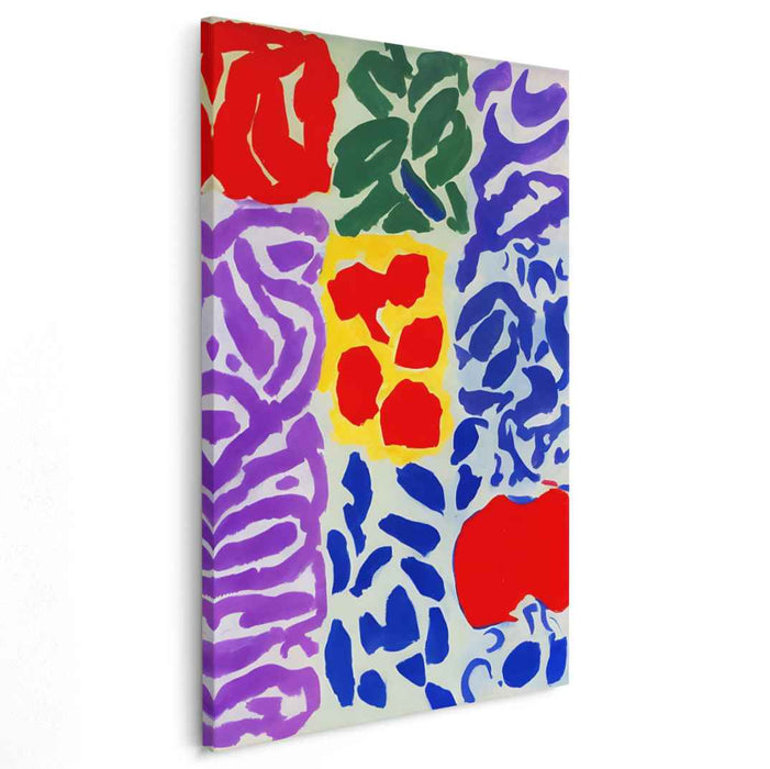 Dynamic Color Spectrum: Dynamic Abstract Expressionist Canvas Art