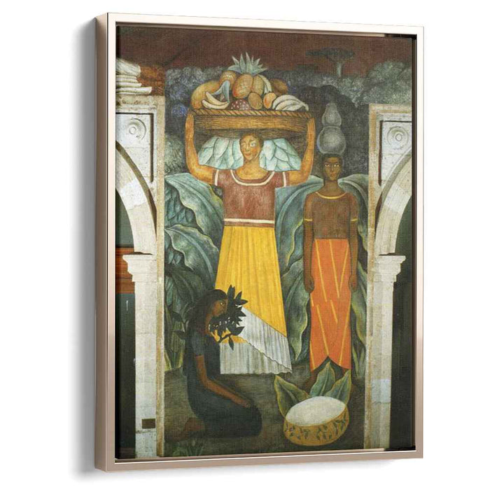 Tehuana Women (1923) by Diego Rivera