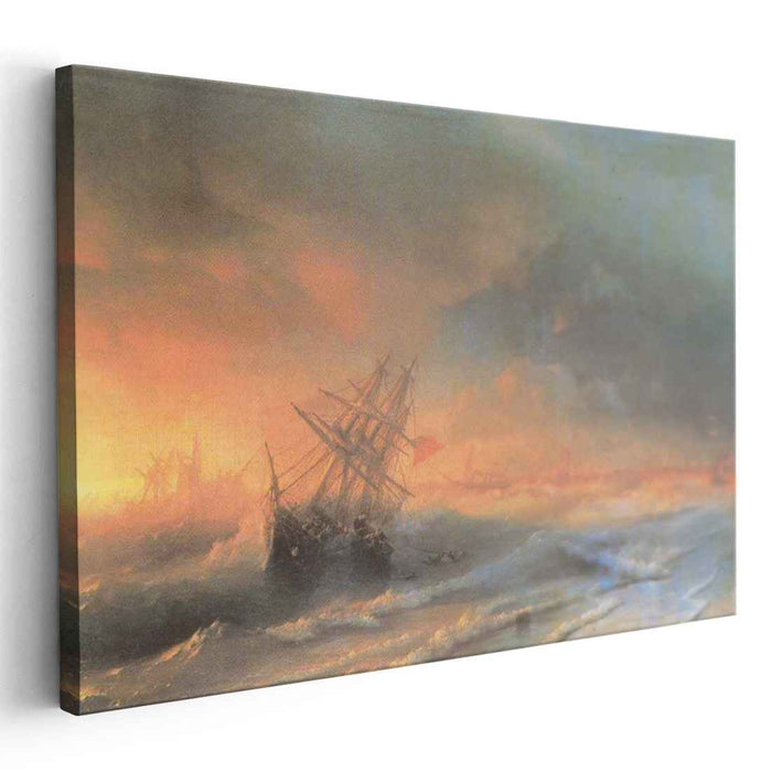 Tempest above Evpatoriya (1861) by Ivan Aivazovsky