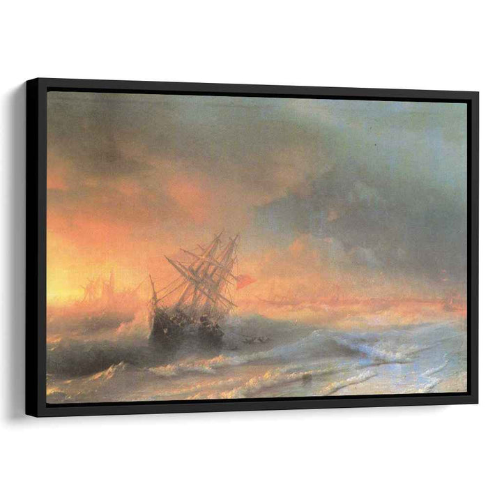 Tempest above Evpatoriya (1861) by Ivan Aivazovsky