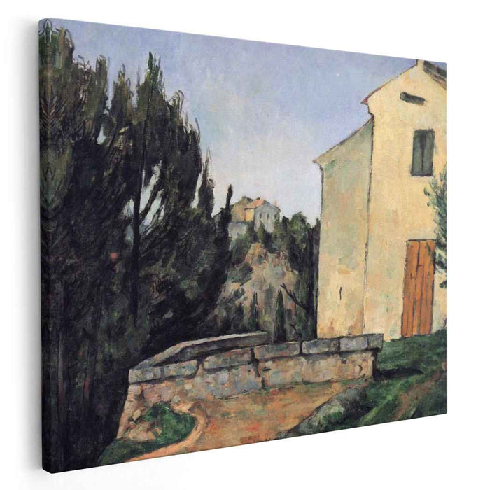The Abandoned House (1879) by Paul Cezanne