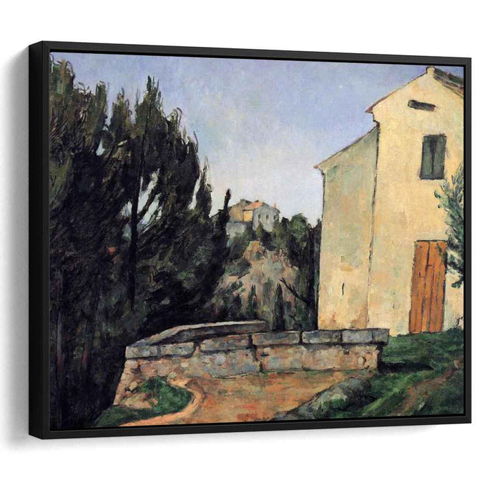 The Abandoned House (1879) by Paul Cezanne