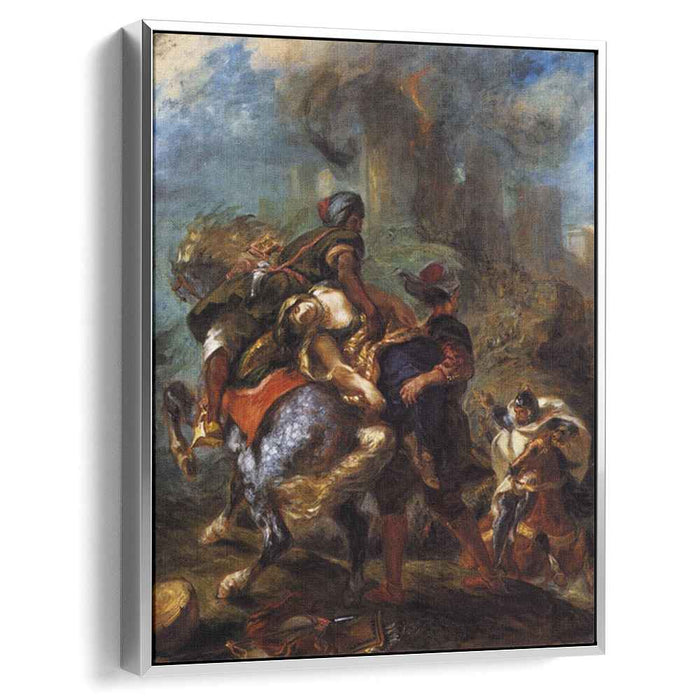 The Abduction of Rebecca (1846) by Eugene Delacroix