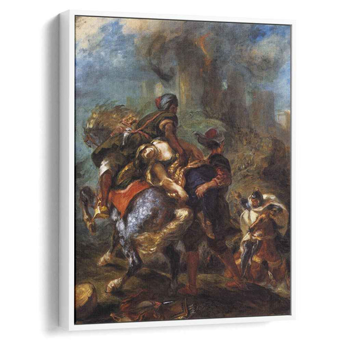 The Abduction of Rebecca (1846) by Eugene Delacroix