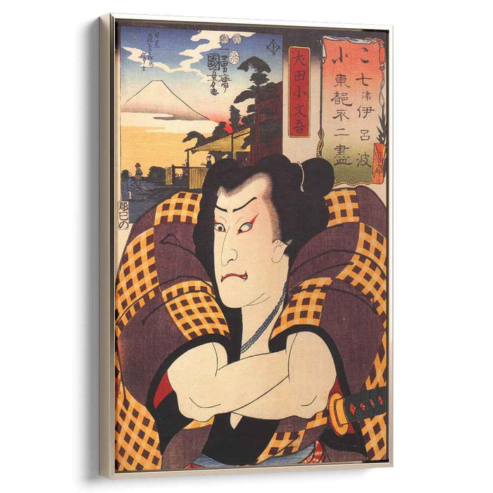 The actor by Utagawa Kuniyoshi