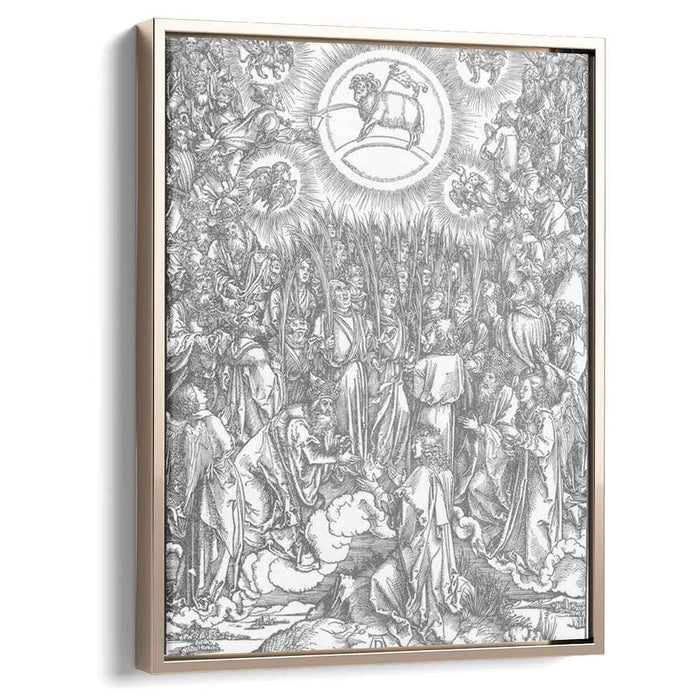 The Adoration of the Lamb and the Hymn of the Chosen (1498) by Albrecht Durer