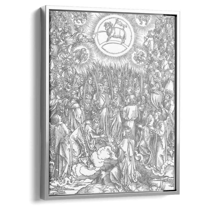 The Adoration of the Lamb and the Hymn of the Chosen (1498) by Albrecht Durer