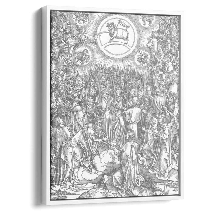 The Adoration of the Lamb and the Hymn of the Chosen (1498) by Albrecht Durer