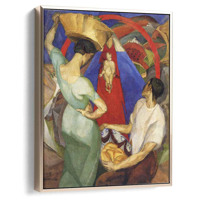 The Adoration of the Virgin (1913) by Diego Rivera