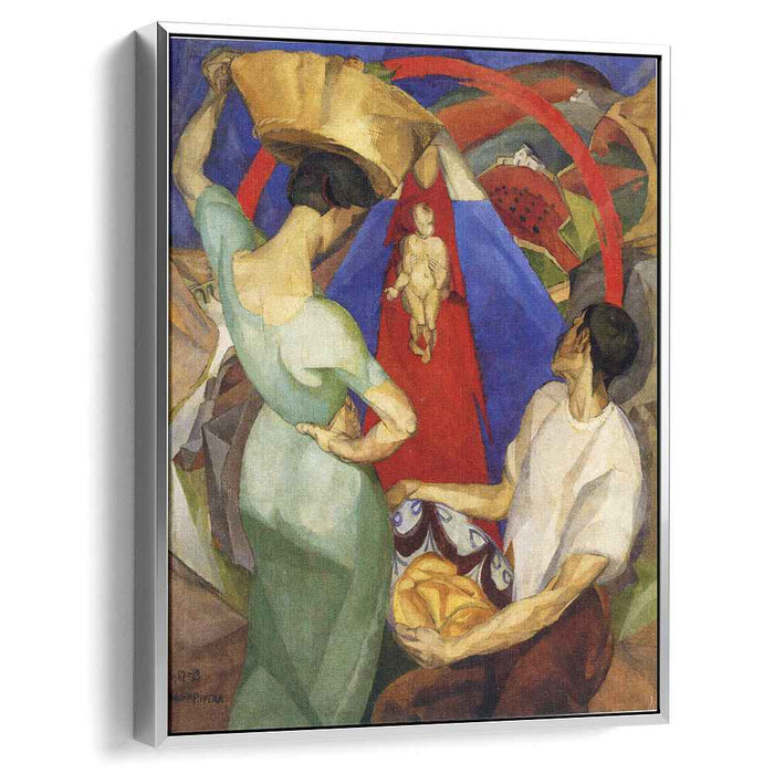 The Adoration of the Virgin (1913) by Diego Rivera