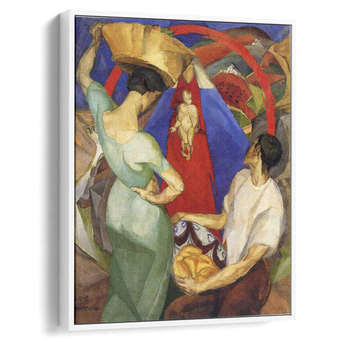 The Adoration of the Virgin (1913) by Diego Rivera