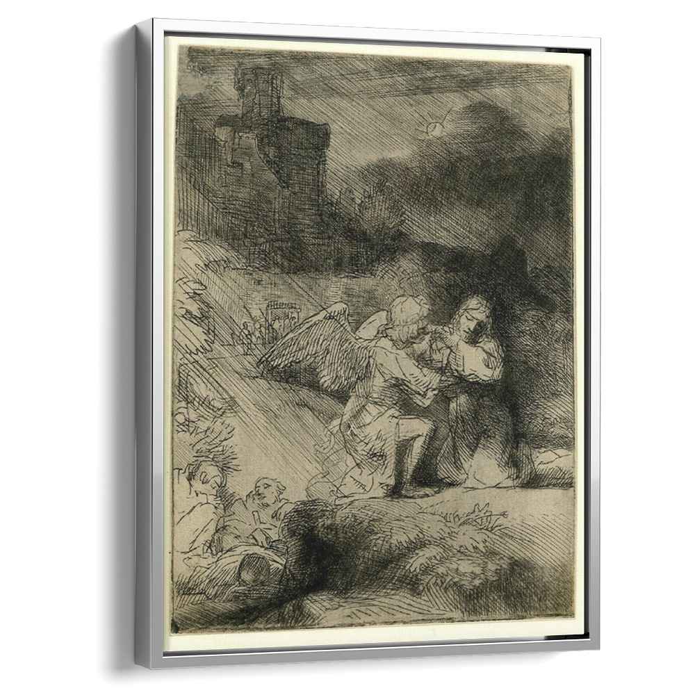The agony in the garden (1657) by Rembrandt - Canvas Artwork — Kanvah