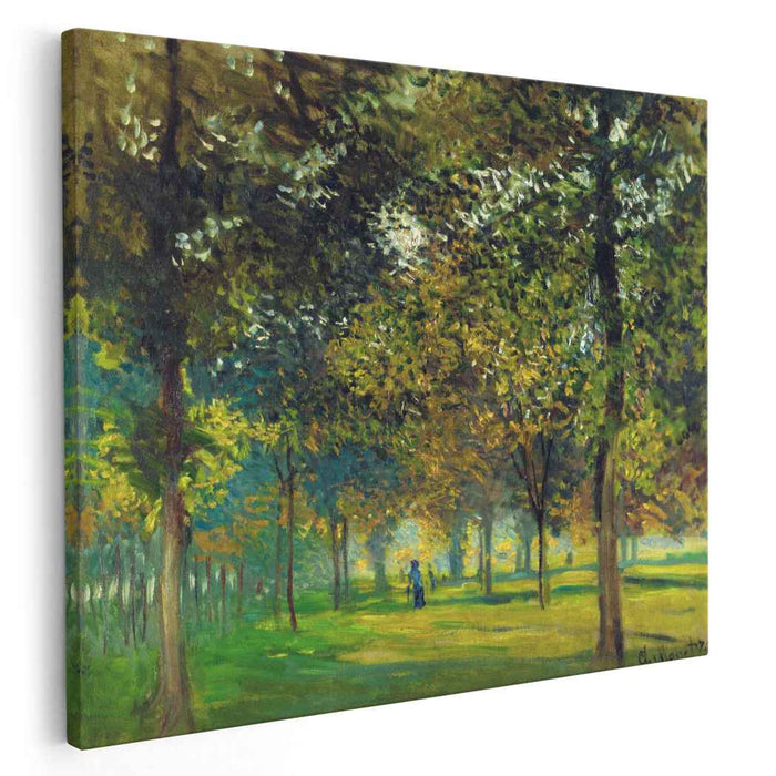 The Allee du Champ de Foire at Argenteuil (1874) by Claude Monet