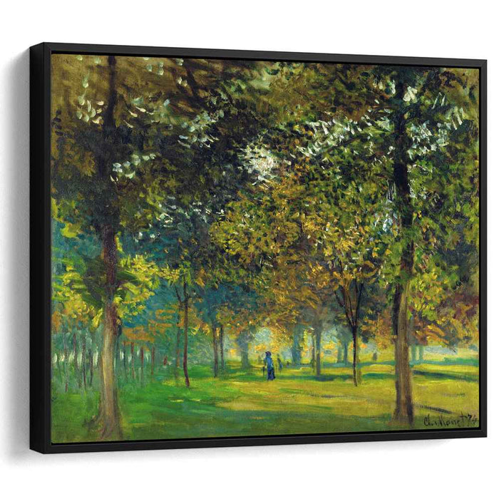 The Allee du Champ de Foire at Argenteuil (1874) by Claude Monet