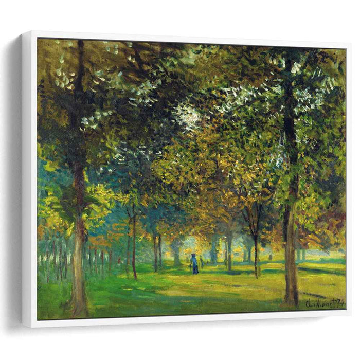 The Allee du Champ de Foire at Argenteuil (1874) by Claude Monet