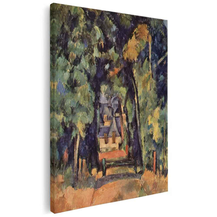 The Alley at Chantilly (1888) by Paul Cezanne