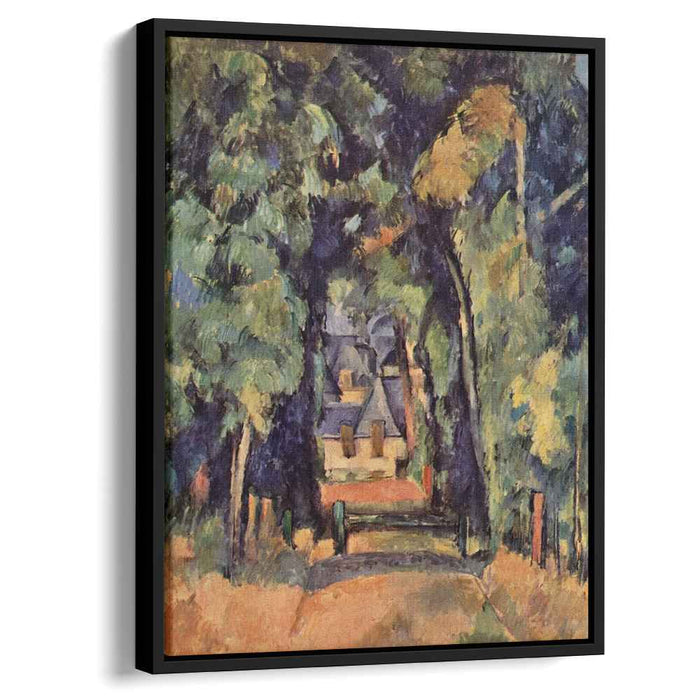 The Alley at Chantilly (1888) by Paul Cezanne